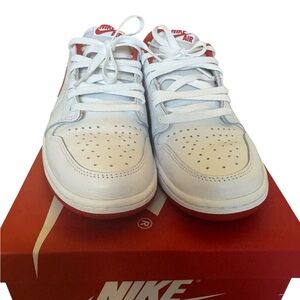 Air Jordan 1 Retro Low OG 'University Red' size 10 Red and White